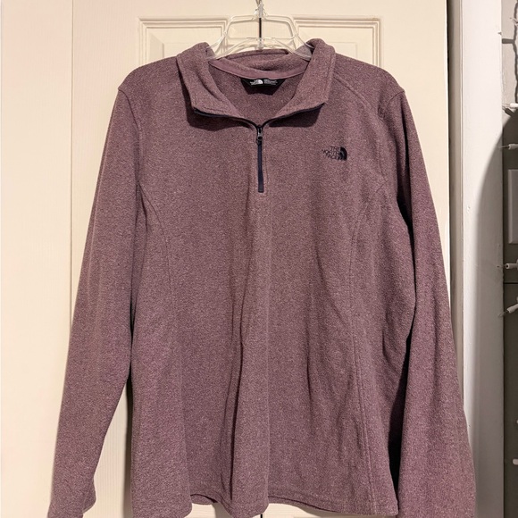 The North Face Jackets & Blazers - The North Face Maroon Quarter-Zip Pullover